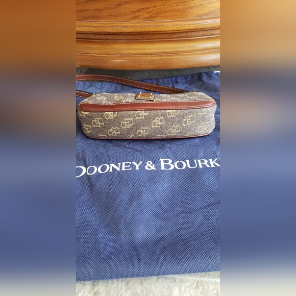 Dooney & Bourke Canvas Monogram Small Pochette and Wallet - Picture 6 of 7